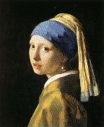Jan Vermeer Head of a Young Woman Sweden oil painting reproduction